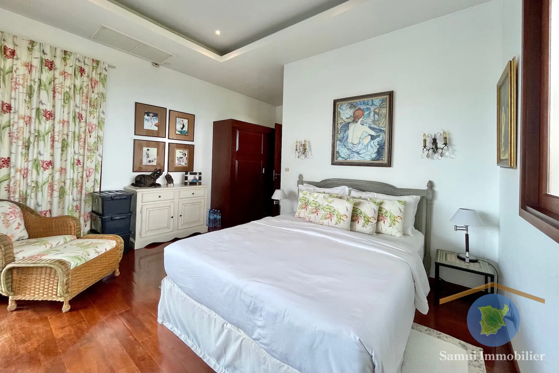 Villa à vendre - 4 chambres - vue sur mer - Lamai